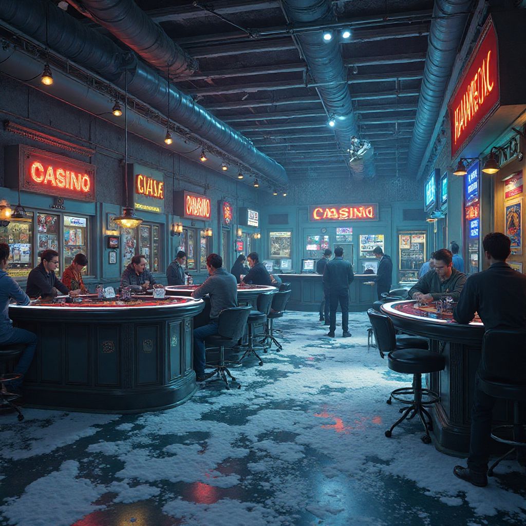 Experiência de Cassino ao Vivo de Pesca no Gelo